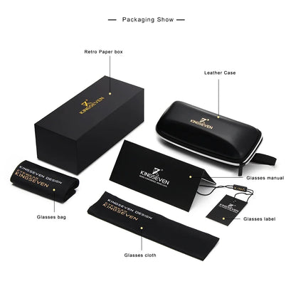 Kingseven Men´s Classic Aviator